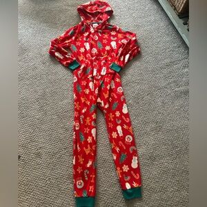 Cat & Jack Red Holiday Onesie